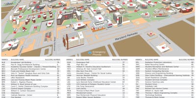 Карта на UNLV